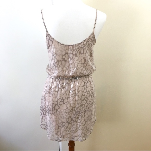 Rebecca Taylor Leopard Sequin Dress - Picture 6 of 8